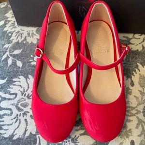 Vince Camuto Red Shoes Girls 13 Stage Only